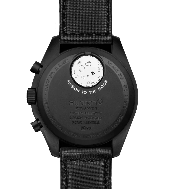 MOONSWATCH - MISSION TO THE MOONPHASE NEW MOON